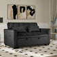 3 In 1 Pull Out Couch Convertible Sofa Bed With Reclining Backrest - view 26