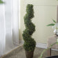 7.5x7.5x35" 3 Foot Tall Artificial Spiral Boxwood Tree