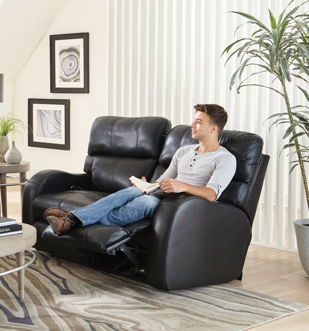 Angelo - Power Reclining Loveseat - view 10
