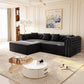 90.6" 3-in-1 Convertible Sleeper Sofa