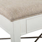 Heron Cove - Bench With Upholstered Seat - Chalk White