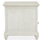 Newport - Chairside End Table - Alabaster