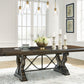 Maylee - Dining Extension Table - Dark Brown
