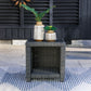 Elite Park - Square End Table - Gray