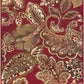 Beedeville Red Floral Rug