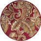 Beedeville Red Floral Rug