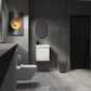 20" Wall-Mounted Bathroom Vanity with Ceramic Sink