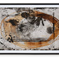 Clefting - Wall Art - Black / Caramel / Tan