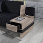 Memphis 122.5" Reversible Sectional Sofa