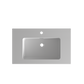 Integrated Solid Surface Basin - Glossy White