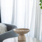 Round Marble Pedestal Fruit Bowl