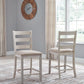 Skempton - Upholstered Barstool (Set of 2) - White
