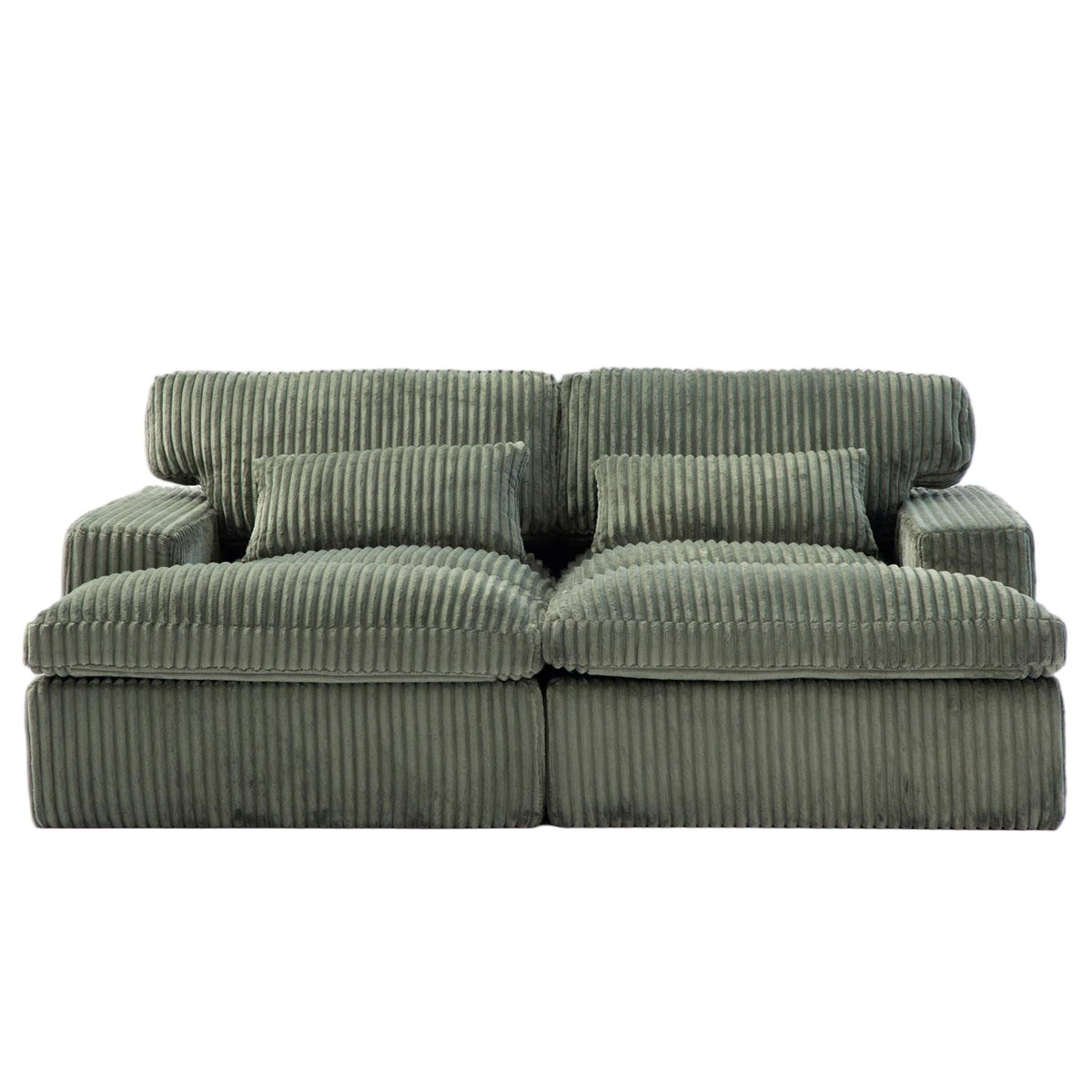 Double Chaise Lounge Chair, Oversized Upholstered Sleeper Cloud Couch - view 4