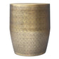 Johnsen 18 Inch Cross Hatch Pattern Accent Table