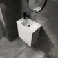 20" Wall-Mounted Bathroom Vanity with Ceramic Sink