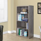 Bookshelf, Bookcase, Etagere, 5 Tier, 48"h, Office, Bedroom