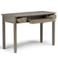 Warm Shaker Desk - Distressed