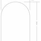 Brembilla Gold Modern Mirror