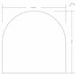 Brembilla Gold Modern Mirror