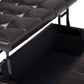 Harrison 36 Inch Wide Coffee Table Storage Ottoman in Tanners