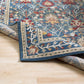Neola Navy Blue Damask Area Rug