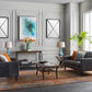 Candon Black Framed Mirror - Clearance