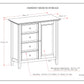 Amherst Medium Storage Cabinet - Hickory