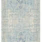 Byers Handmade Cotton-blend Aqua Rug