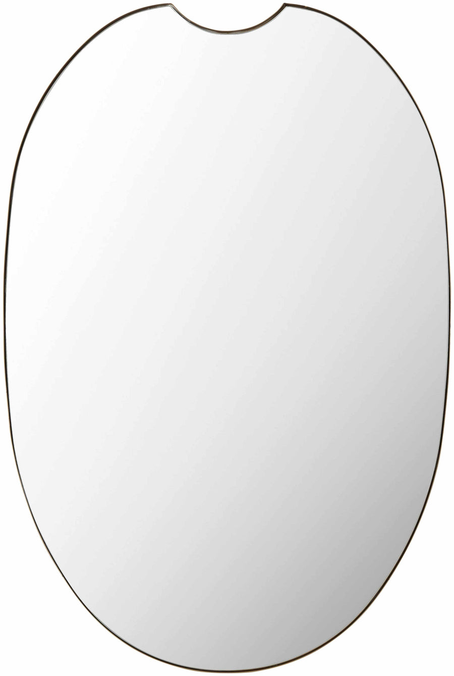 Escaudain Contemporary Gold Mirror - Clearance