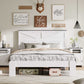 King Bed Frame with Headboard