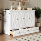 Solid Pine Murphy Bed Chest Cube Cabinet Bed With Charging Station And Large Storage Drawer For Home Office - view 14