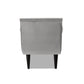 Alma Tufted Flared Arm Entryway Bench, Opal