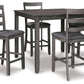 Bridson - Square Counter TBL Set (Set of 5) - Gray