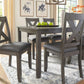 Caitbrook - RECT DRM Table Set (Set of 7) - Gray