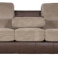 McMahon - Sofa With Drop Down Table - Bark