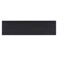 4-Door Large Storage Sideboard Buffet Cabinet with Glass Doors Arched Cabinet (Black)