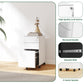 3-Drawer Mobile File Cabinet with Lock