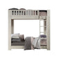 Cedro - Twin Over Twin Bunk Bed - Weathered White