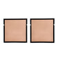 Grace Purple Agate Shadow Boxes Wall Art Set of 2 - Multicolor