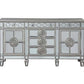 Varian - 36" Server - Mirrored & Antique Platinum