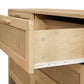 51.18'' Arc Shaped Corner Rattan Cabinet