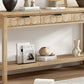 U_Style 58.3'' Fir Veneer Entryway Table