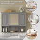 35'' x 28'' Wall Mounted Bathroom Medicine Cabinet