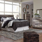 Derekson - Two Drawer Night Stand - Multi Gray