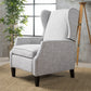 Modern Fabric Pushback Recliner Chair