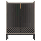 29.52" Brown Shoe Cabinet