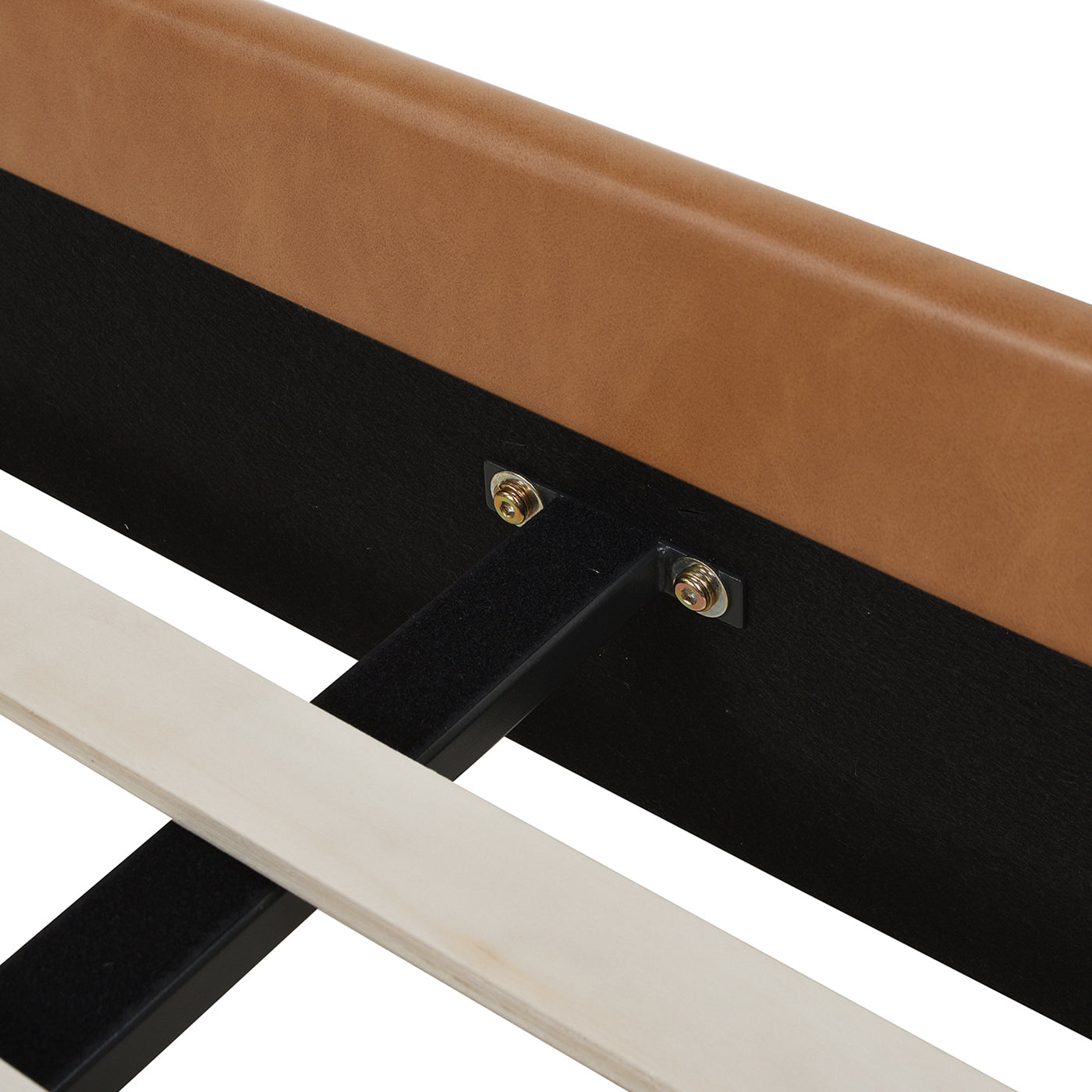 Aspen Vertical Tufted Headboard Platform Bed Set, King