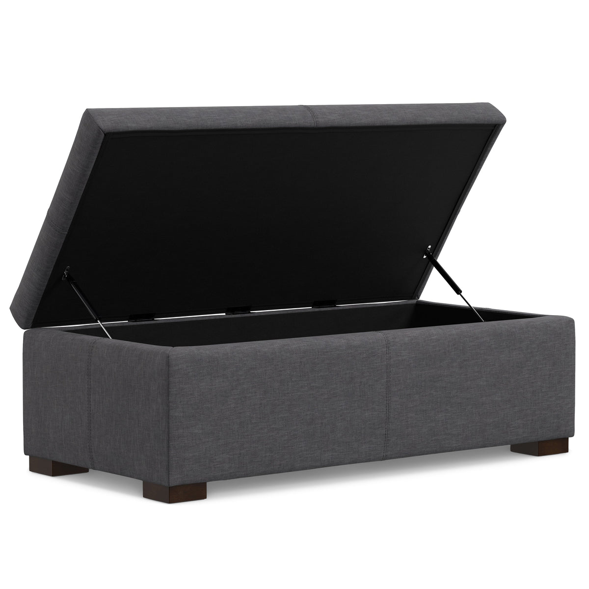 Gabbie 48 Inch Wide Rectangular Storage Ottoman