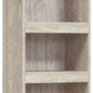 Willowton - Pier - 4 Shelves - Whitewash