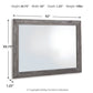 Bronyan - Bedroom Mirror - Dark Gray